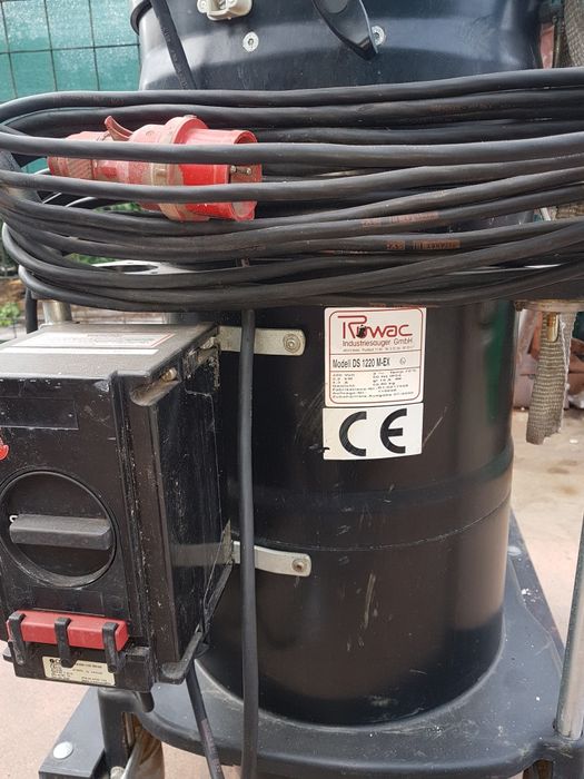 Индустриална прахосмукачка. Ruwac model DS 1220 M-EX