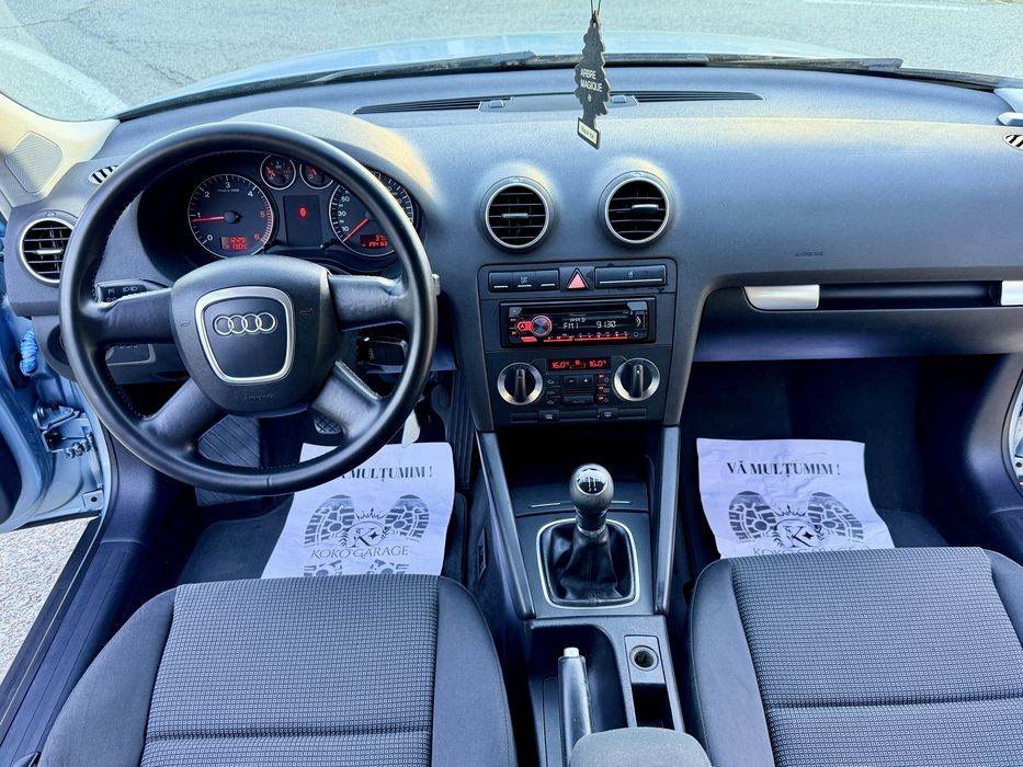 Vând Audi A3 Sportback, an 2006,  Motor 1.9 TDI,