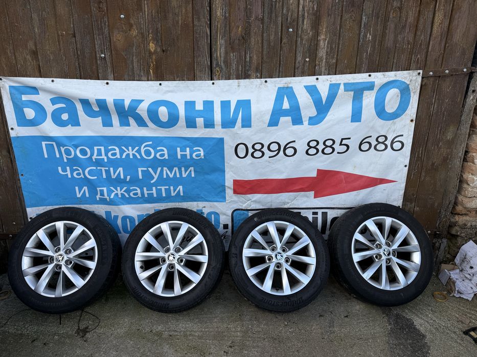 16 5х112 джанти с гуми