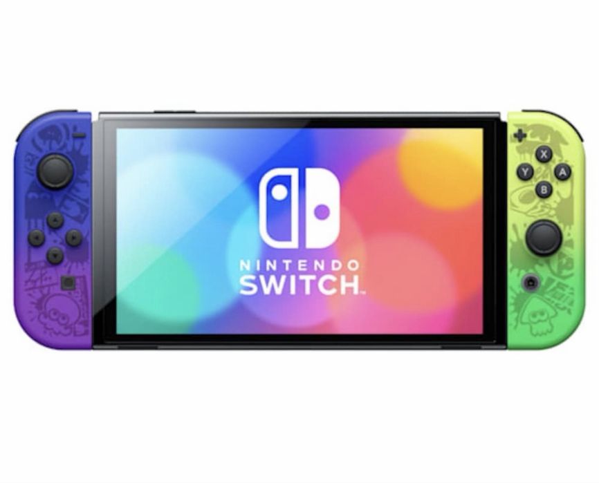 Nintendo switch oled splatoon 3 edition