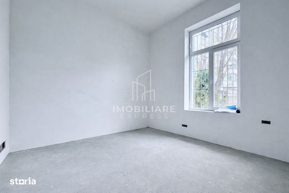 Apartament semifinisat avansat – 120 mp SEMICENTRAL.