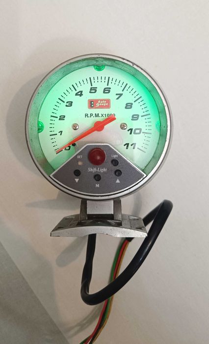 Ceas suplimentar turometru shift light Auto gauge