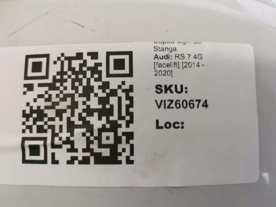 Capac Oglinda Stanga Audi RS 7 4G [facelift] 2014 2015 2016 2017 2018