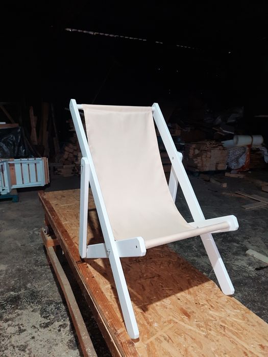 Șezlong  lemn masiv  pliabil