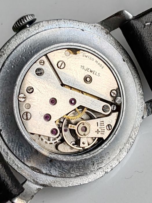 Ceas Thussy Anii'40, Int Manuala 37 mm Funcționează excelent!