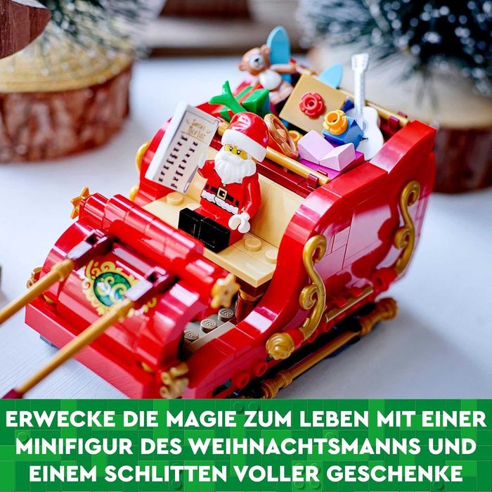 LEGO Лего Конструктор Шейната на Дядо Коледа 40499 343 части