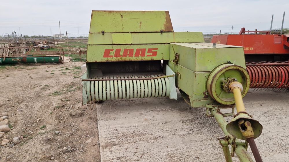 Пресс подборщик claas dominant