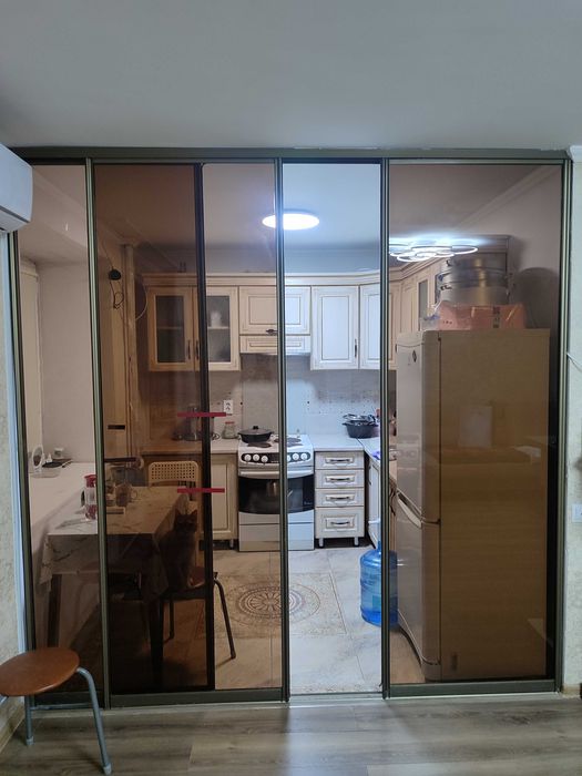 Раздвижные двери стеклянные