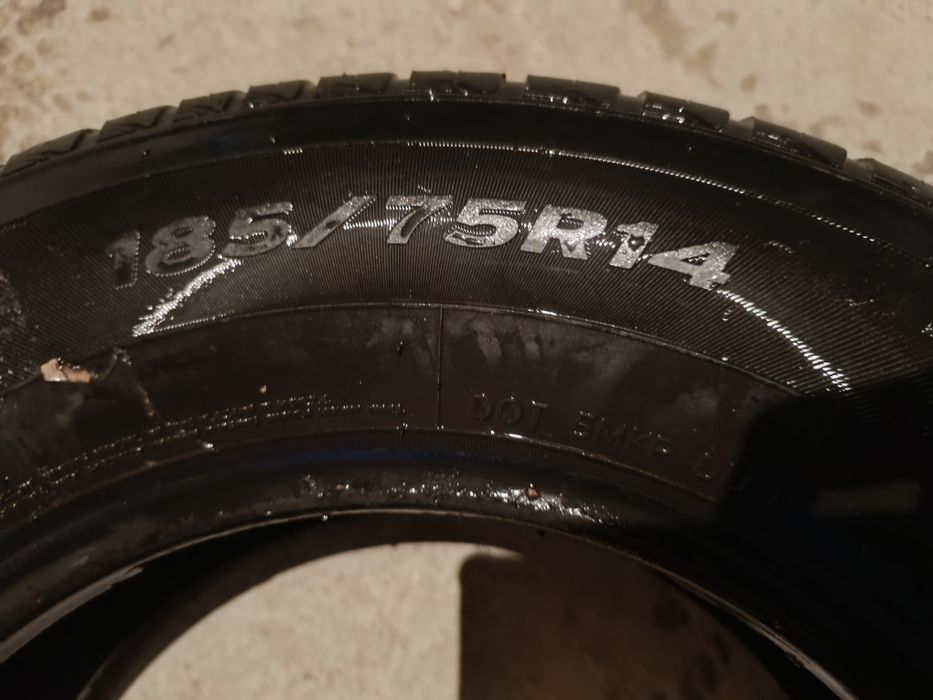 Комплект летних Шин б/у Hankook 185/75R14