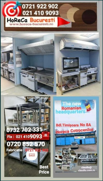 HOTA Inox perete FABRICA / HOTE Inox de Centru / HOTE Inox Cubice /