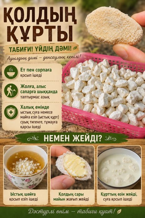 Қолдың құрты! Құрт, курт, ауылдың, үйдің құрты