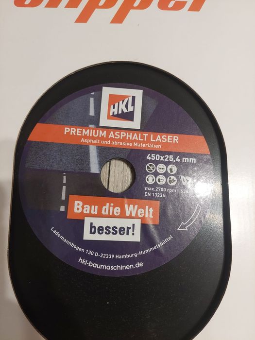 Vand Disc Diamantat Beton/Asphalt Norton 450x25,4