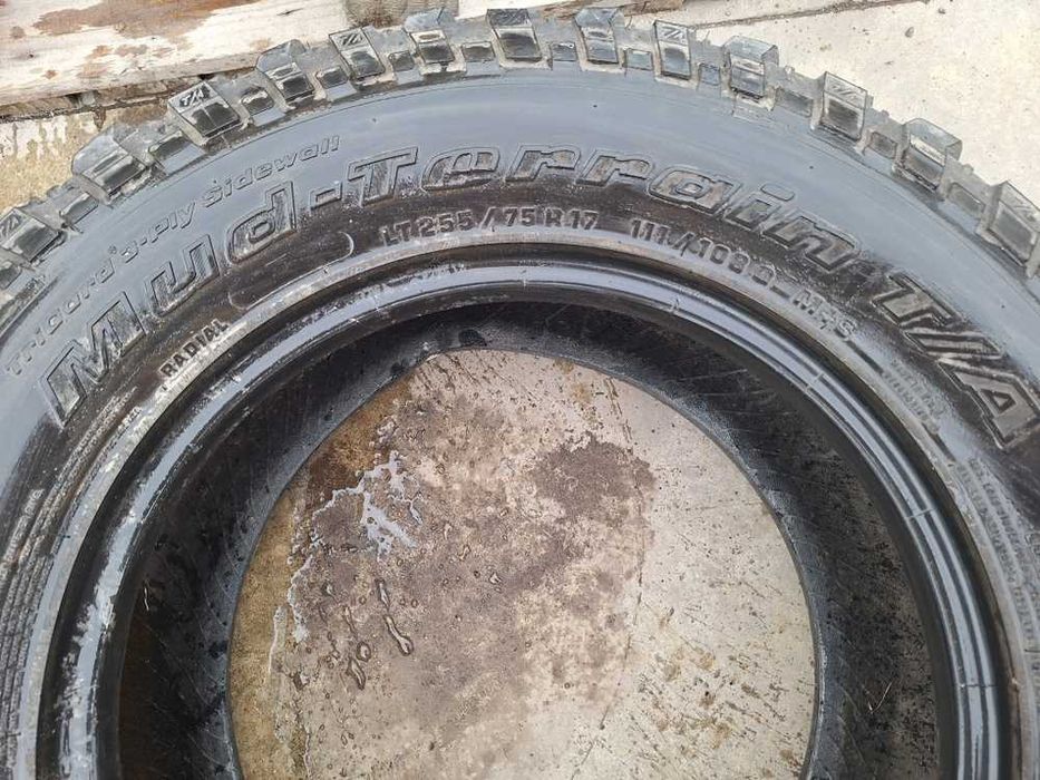 Anvelope vara 255/75r17 Mud BF Goodrich