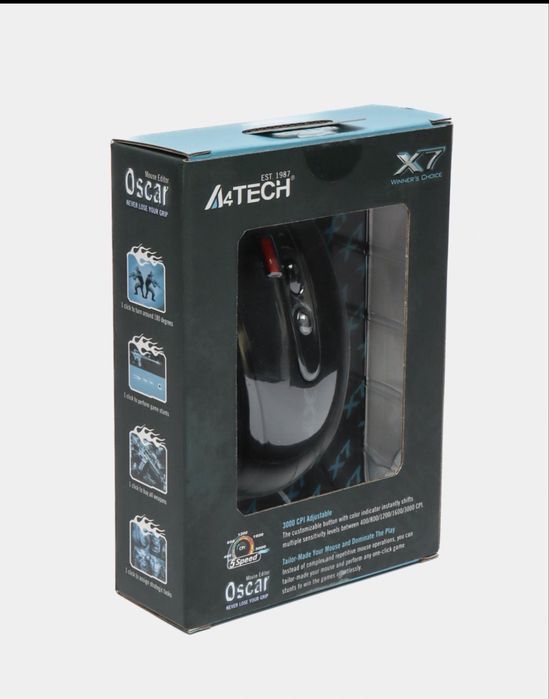 18 dona A4Tech X7 X710 original gaming mishka sotiladi.