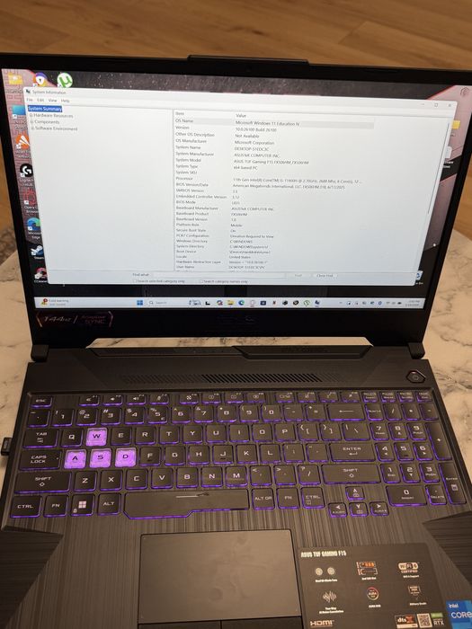 Laptop asus tuf gaming