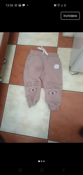 Lot bluza si pantaloni so cute 86 cm