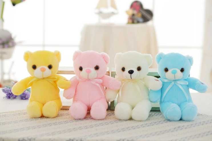 Плюшено Мече  32 cm LED