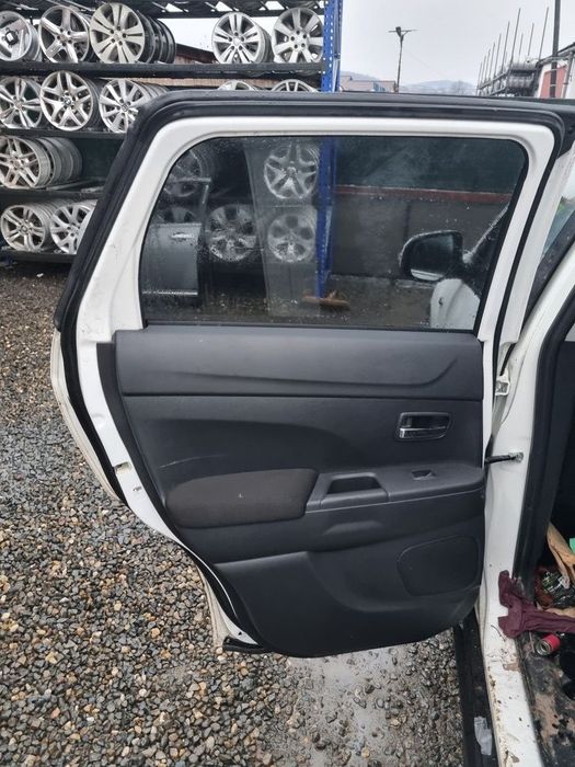 Usa Stanga Spate Mitsubishi ASX Facelift 2012 2012 - 2015 SUV 4 Usi alb (1129)