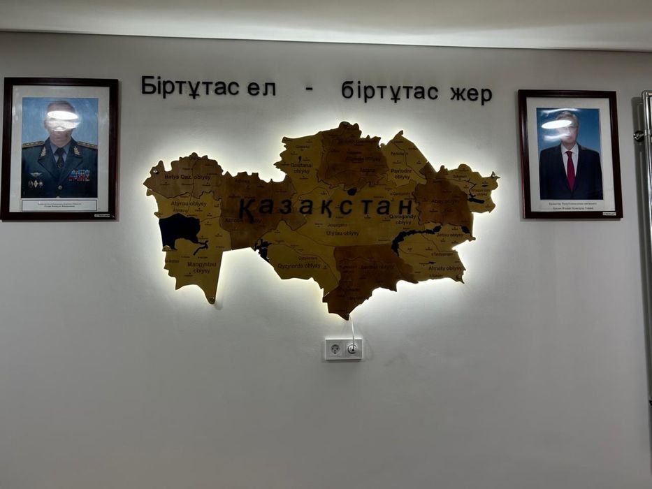 Карта казахстана