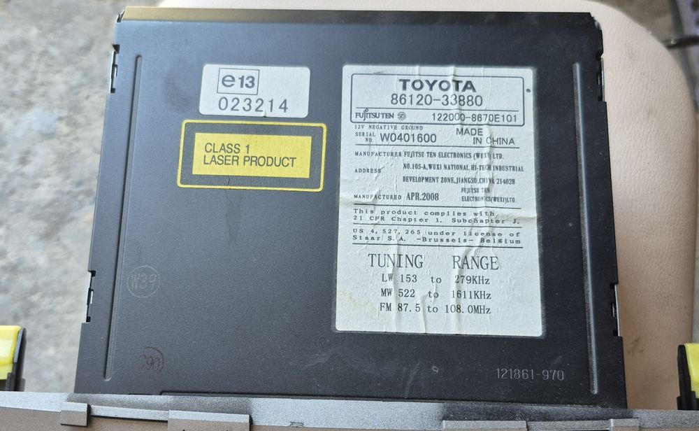 Магнитола камри 40 оригинал