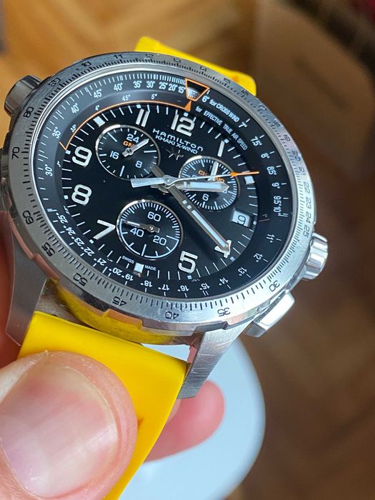 Продавам оригинален Мъжки часовник Hamilton Khaki Aviation X-Wind