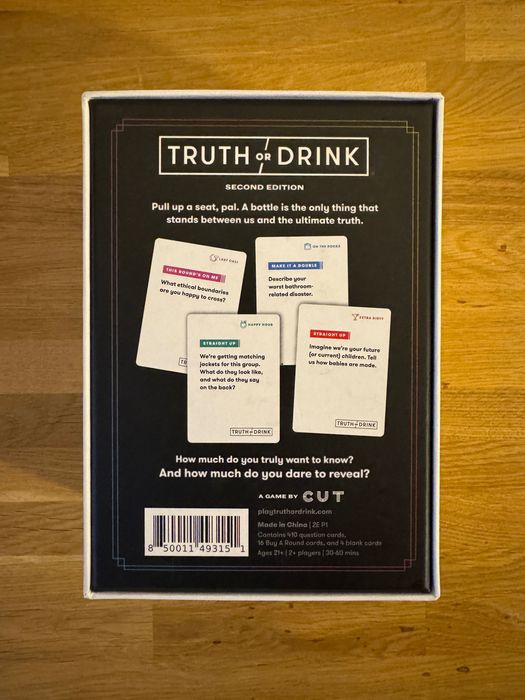 Truth or Drink: Second Edition - Парти настолна игра