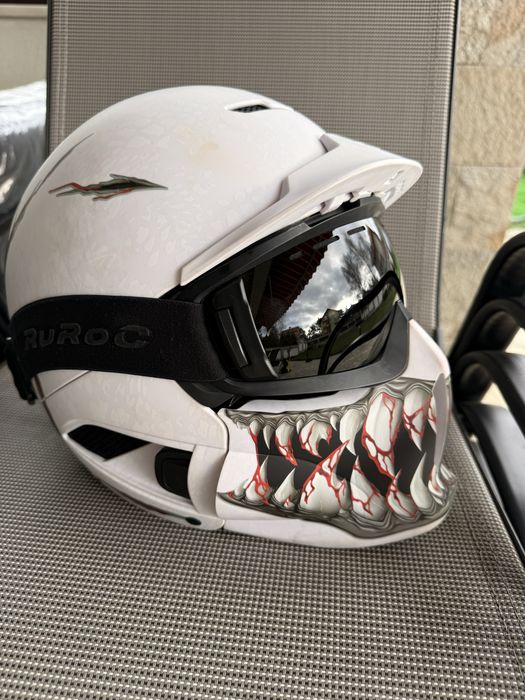 Каска Ruroc RG1 DX XL/XXL като нова