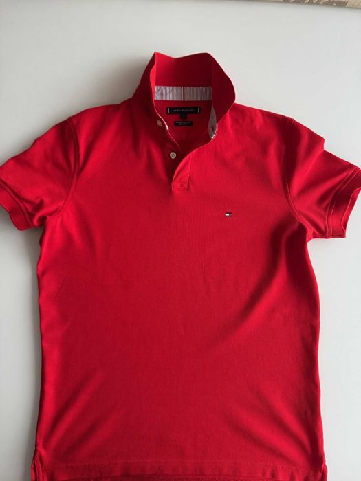 Оригинална поло тениска Tommy Hilfiger, размер S