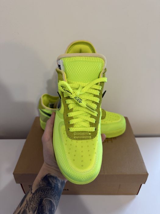 Nike AF1 x Off White Volt 42