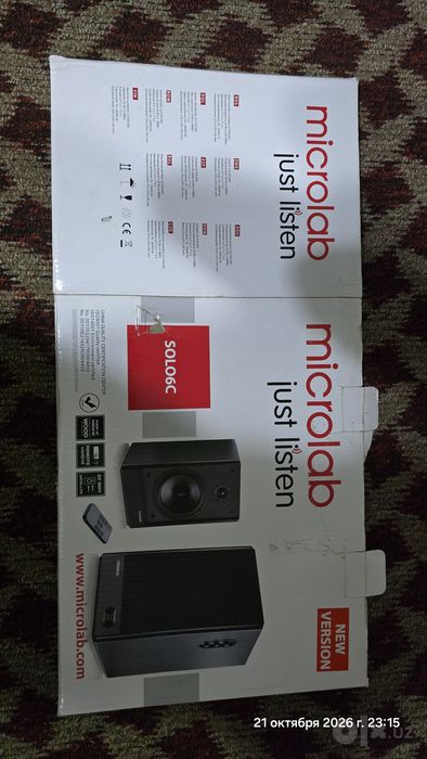 Колонки Microlab Solo.6 С (100Вт) Продам срочно!