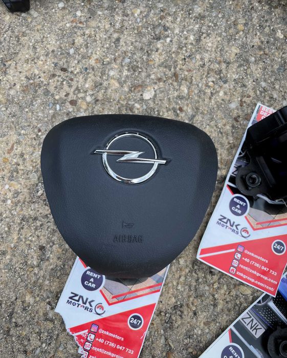 Opel Crossland X kit airbag volan pasager centuri - plansa de bord