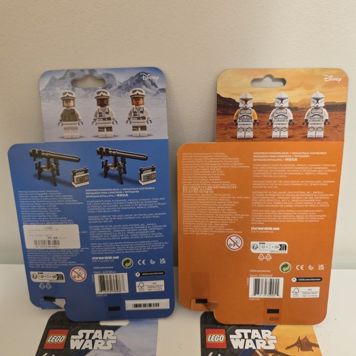 Lego Star Wars Battle packs 40557, 40558