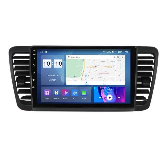 Navigatie Android 14 1 Subaru Legacy 2003 2009 1/8 Gb CarPlay + CAMERA