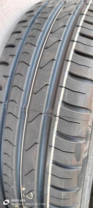 Vand 4 jante cu 8 cauciucuri Volkswagen R14 185/65 prezoane 5x100