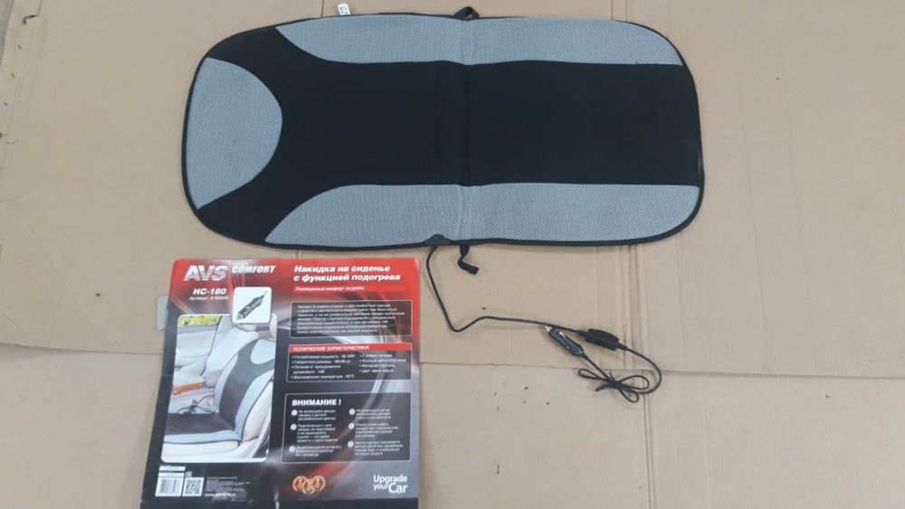 накидка на автосиденье с подогревом