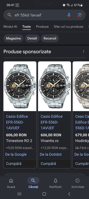 Casio Edifice Safir