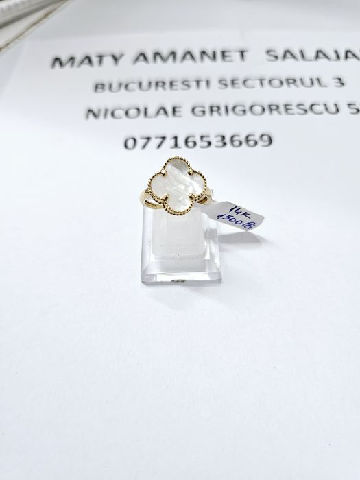 Vand inel dama din aur 14 k 2.86 g cod 1019