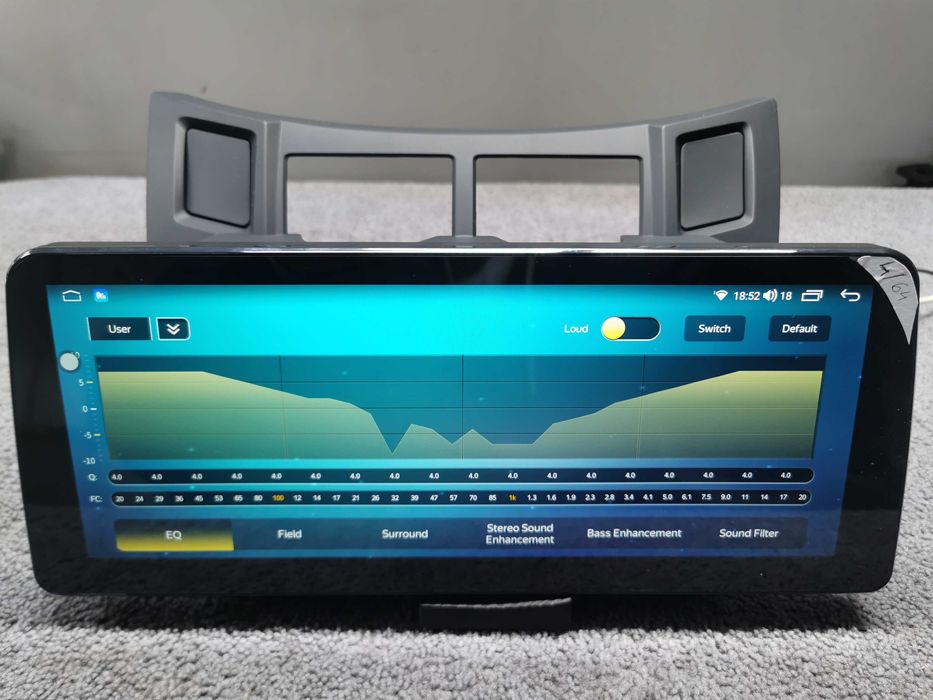 Navigatie Android Toyota Yaris 12.3 INCH octacore 4/64GB 2005-2011