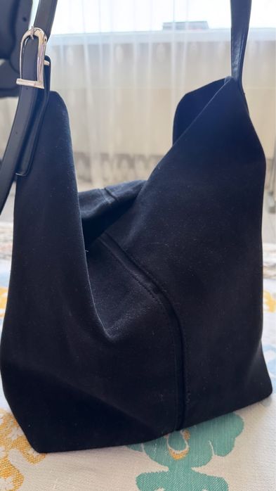 Продам сумку, замша