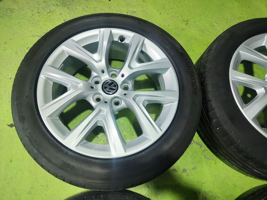 17 5x112 Vw Touran Caddy Passat Skoda лети джанти 5х112 205/55/17