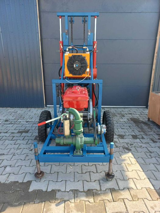 Masina foraj DIESEL 32Cp 100m Prajina 5 sape sol/piatra NOUA 7400 EURO