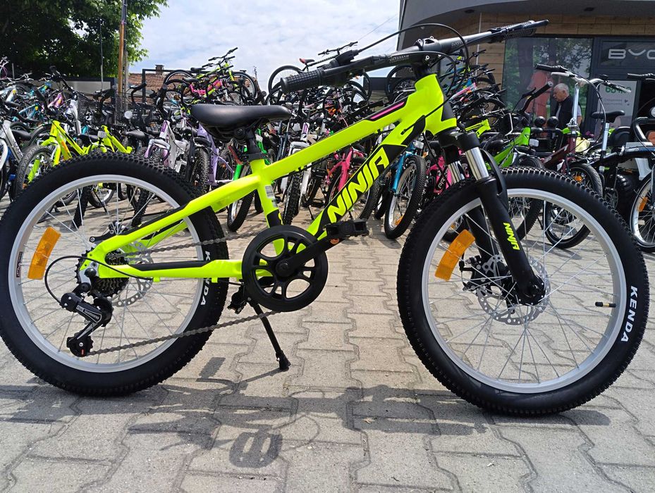 PASSATI Алуминиев велосипед 20" NINJA жълт