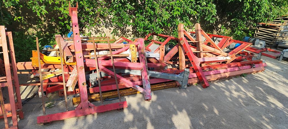 Фасадная люлька строительная люлька