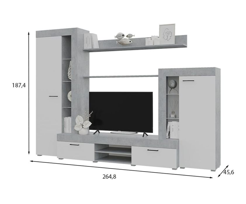 Стенка-горка в гостиную комнату!