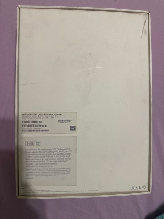 Продам  планшет iPadAir 2
