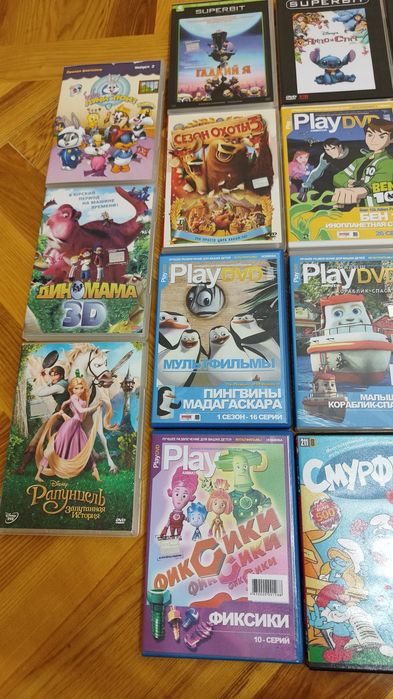 Dvd диски мультфильмы 31 шт