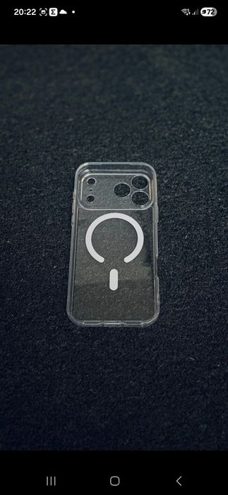 Iphone 17 Pro Max - husa incarcare wireless + folie ecran cu aplicator