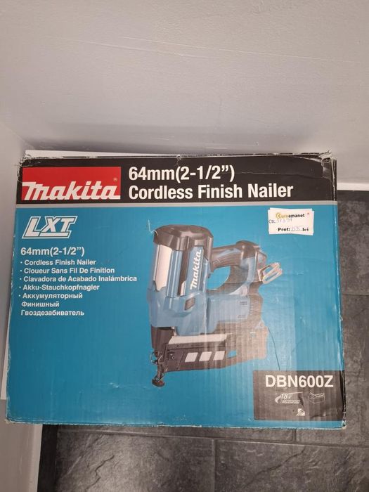 Makita DBN600Z pistol impuscat cuie cu acumulator 18V -P-