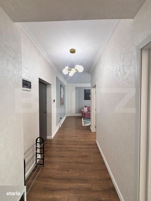 Apartament modern cu 3 camere, 62 mp, etaj intermediar, zona Nordic