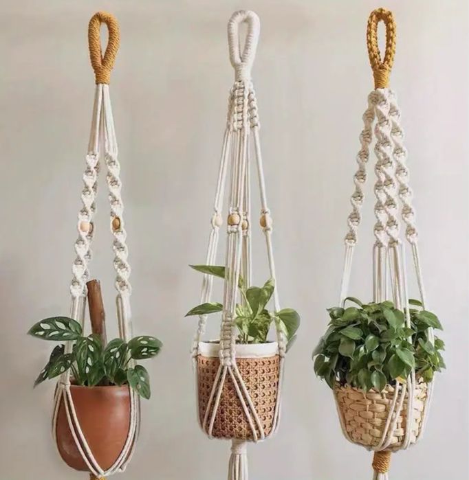 Suporturi de plante macrame (handmade)